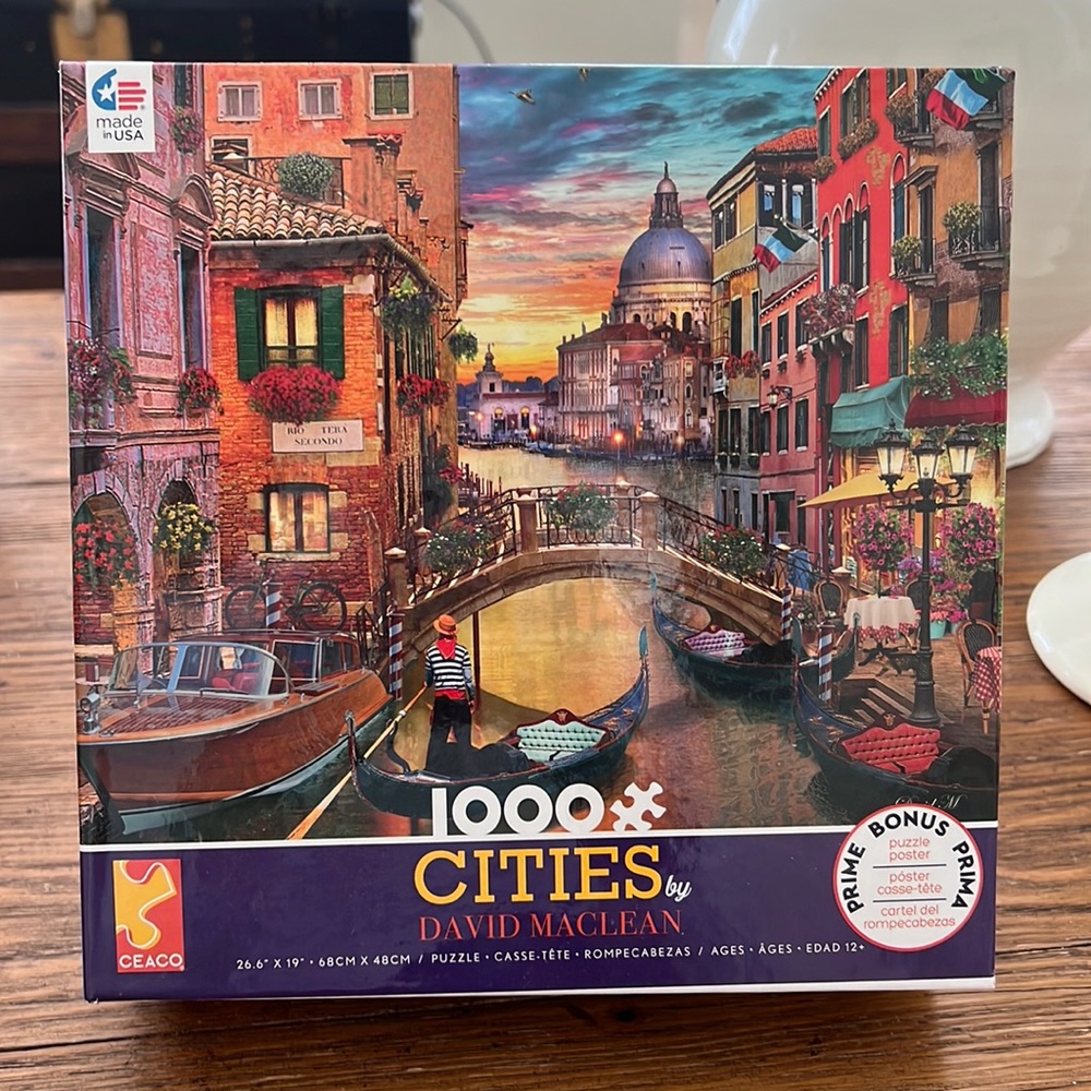 Ceaco - Cities by David Maclean - 1000 Piece Puzzle
